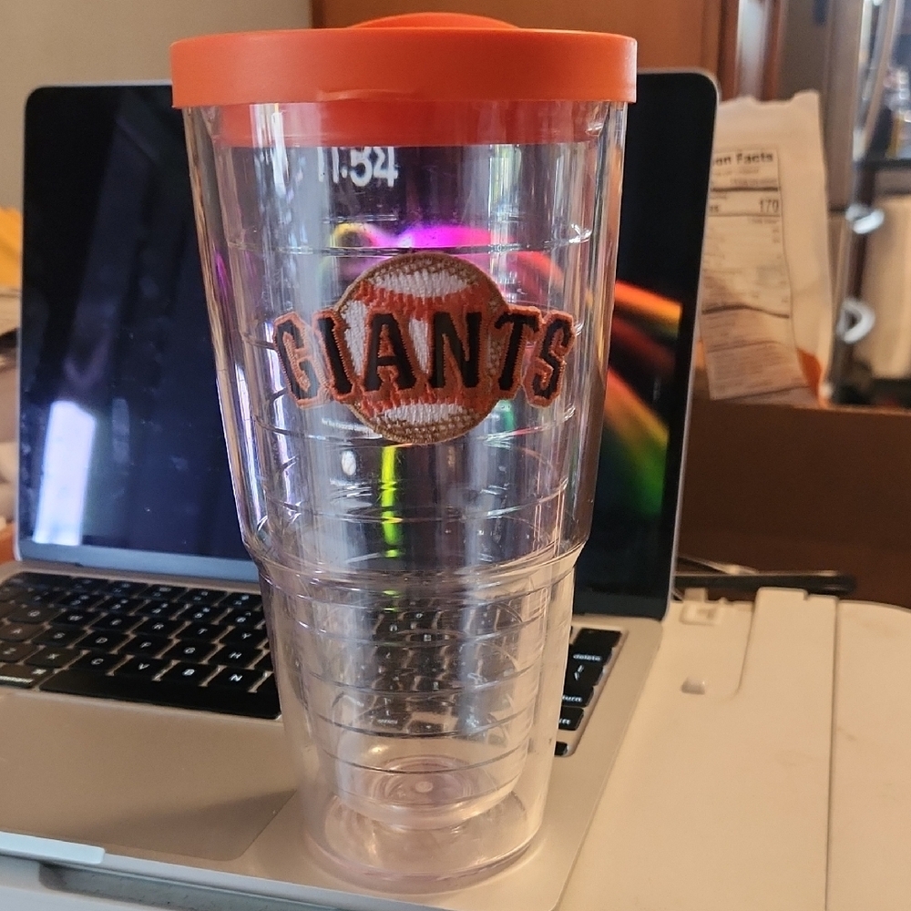 Tervis Giants Tumbler with Orange Lid